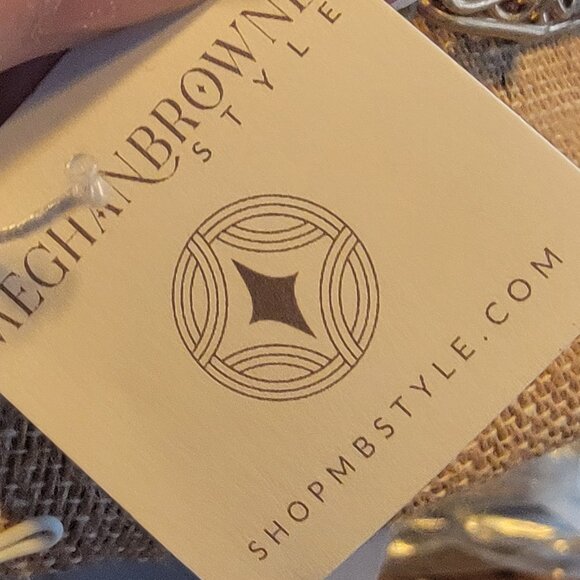 Meghan Browne Style Dot Gray Layered Look Bead & Chain Necklace - Picture 15 of 15